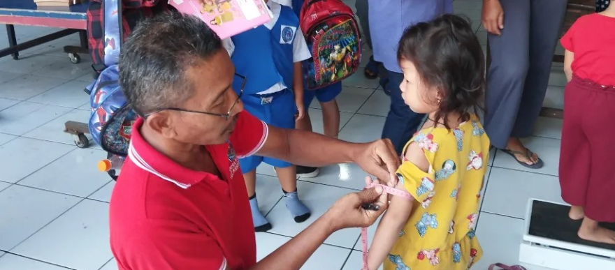Kegiatan Posyandu Balita Dusun Kukuh Kelod